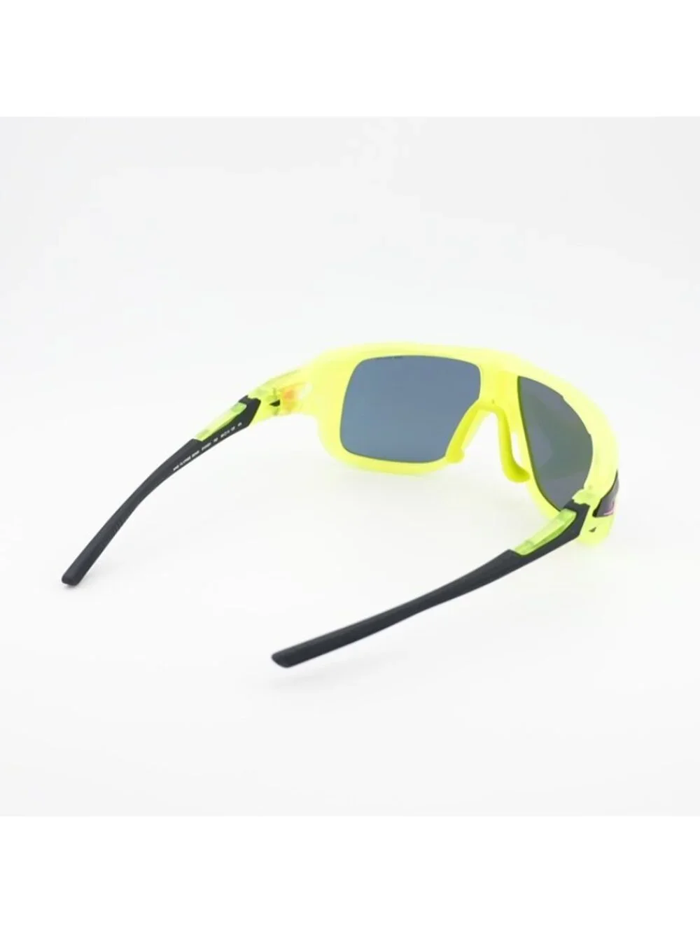 Nike FLYFREE SOAR EV24001 702 Sunglasses Matte Volt Square Frame with Clip-On